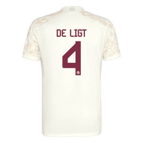 Koszulka FC Bayern Monachium De Ligt 4 Champions League Dziecięcy Trzeci 2023-24 Koszulki Piłkarskie Krótki Rękaw